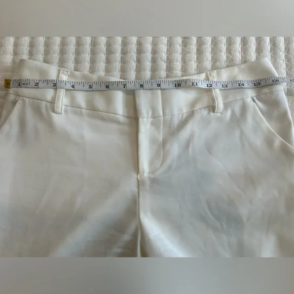 ALICE + OLIVA - Employed Straight Leg Cropped Trouser Pants Size 8 - Picture 13 of 14